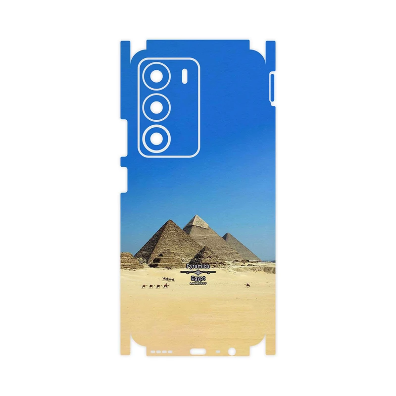 برچسب پوششی ماهوت مدل Pyramids of Egypt-FullSkin مناسب برای گوشی موبایل ریلمی C71