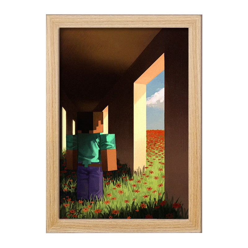 تابلو خندالو طرح ماینکرافت (Minecraft) کد F14061