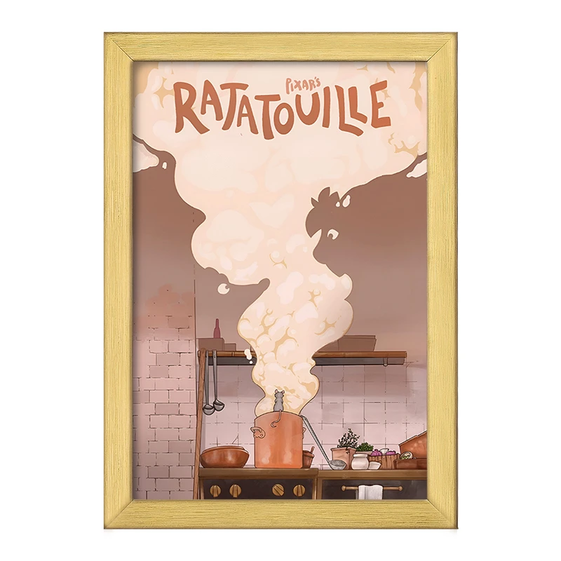 تابلو خندالو طرح راتاتویی (Ratatouille) کد F10288