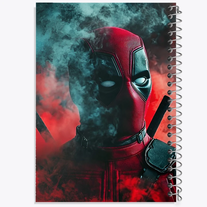 دفتر نقاشی 50 برگ خندالو طرح ددپول مارول (Marvel) کد F10751