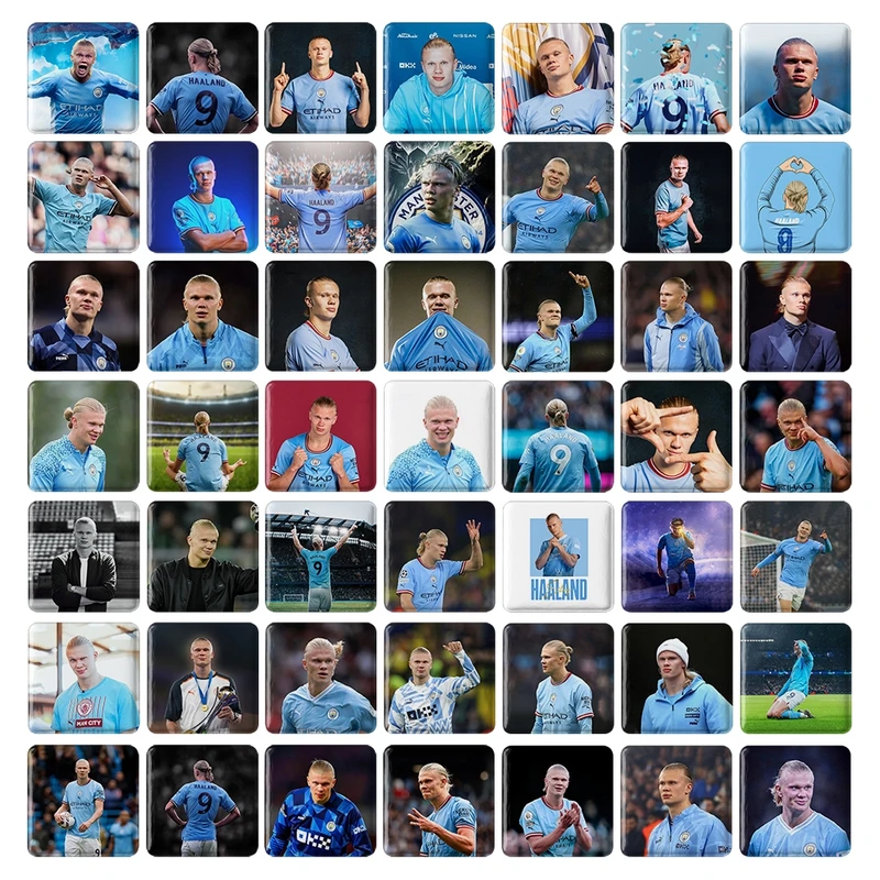 مگنت خندالو طرح ارلینگ هالند (Erling Haaland) کد 158 مجموعه 49 عددی