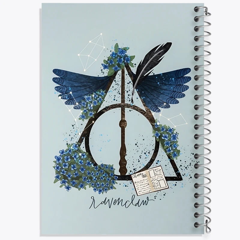 دفتر نقاشی 50 برگ خندالو طرح ریونکلاو هری پاتر (Harry Potter) کد F8623