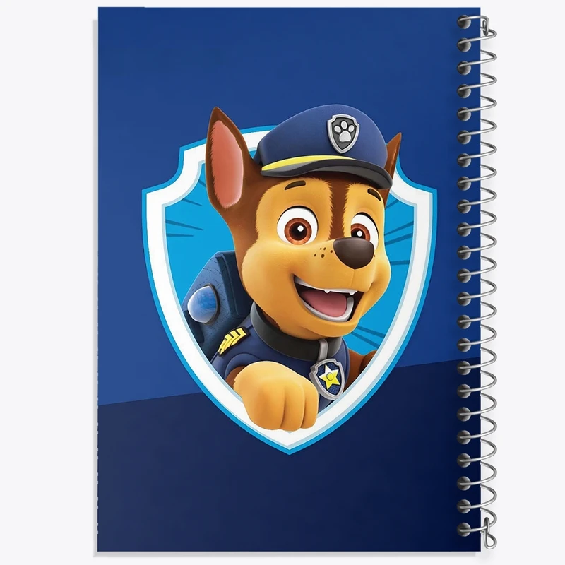 دفتر طراحی 50 برگ خندالو طرح انیمیشن سگ های نگهبان کد 26953