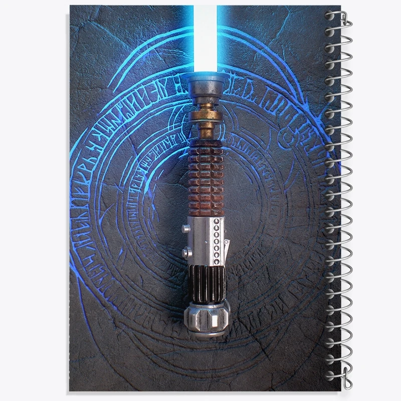 دفتر طراحی 50 برگ خندالو طرح جنگ ستارگان (Star Wars) کد F1769