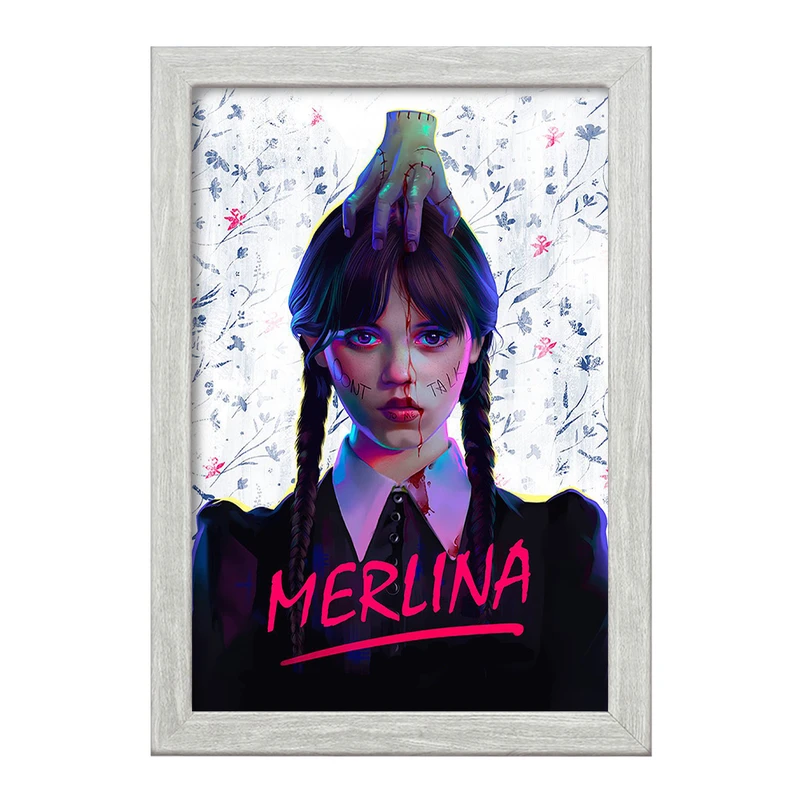 تابلو خندالو طرح ونزدی (Wednesday) کد F2511