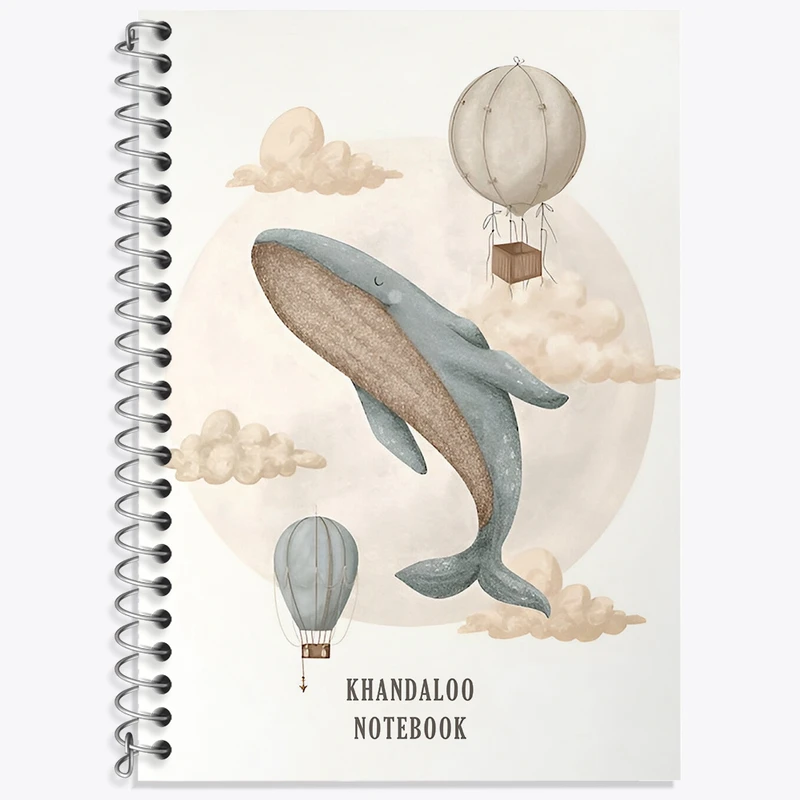 دفتر لغت 50 برگ خندالو طرح وال فانتزی کد N8491