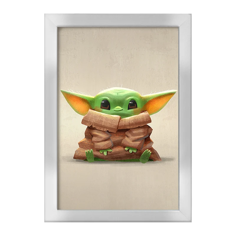 تابلو خندالو طرح یودا سریال جنگ ستارگان کد 26078