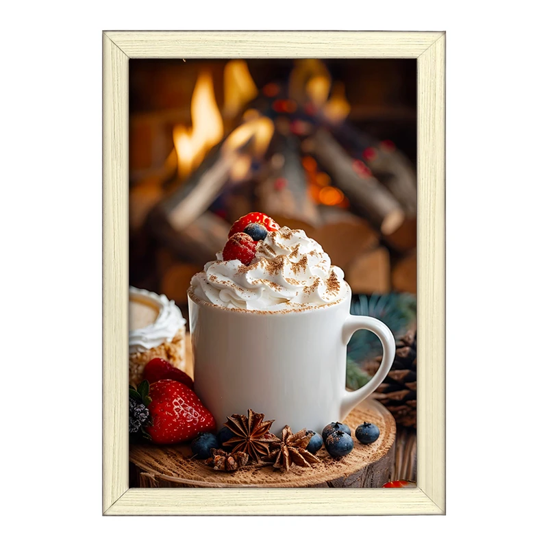 تابلو خندالو طرح فنجان قهوه کد F5919