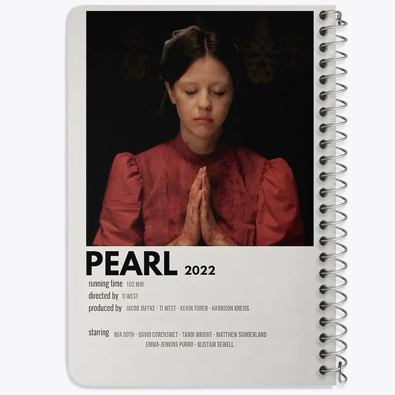 دفتر یادداشت 50 برگ خندالو طرح پرل (Pearl) کد F12987