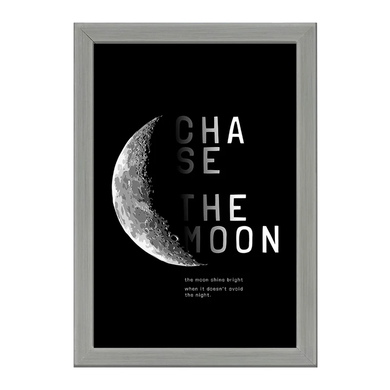 تابلو خندالو طرح ماه (Moon) کد F1547