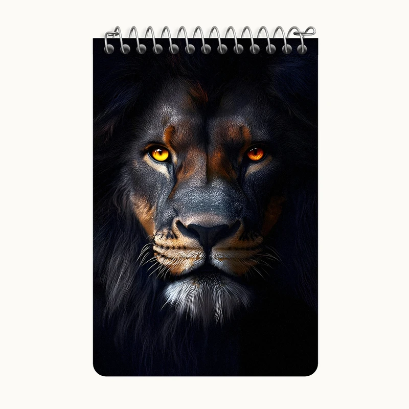 دفتر یادداشت 50 برگ خندالو طرح شیر کد F8507