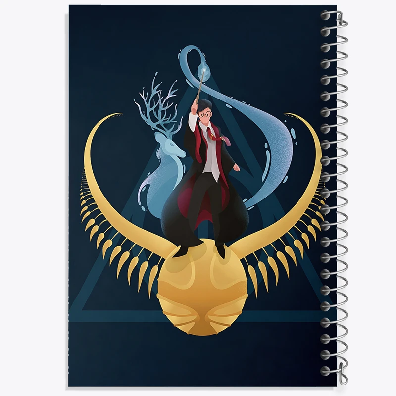 دفتر نقاشی 50 برگ خندالو طرح هری پاتر (Harry Potter) کد F8646