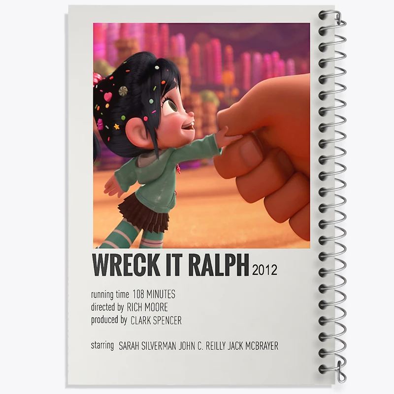 دفتر نقاشی 50 برگ خندالو طرح رالف خرابکار (Wreck-It Ralph) کد F13254