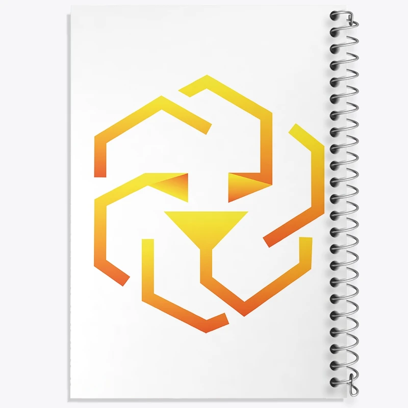 دفتر طراحی 50 برگ خندالو طرح ارز دیجیتال توکن لئو  کد 4080