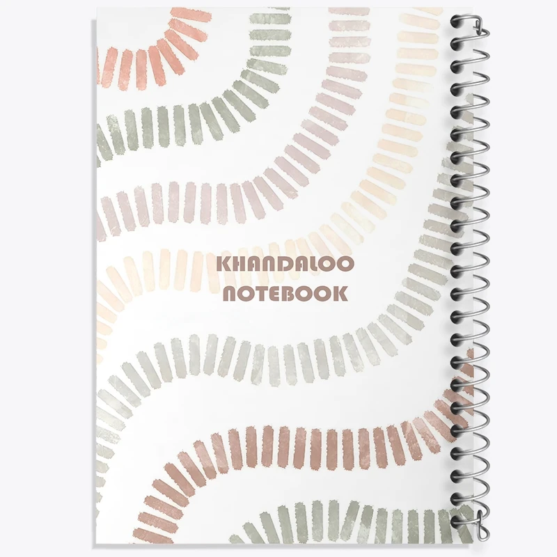 دفتر شطرنجی 50 برگ خندالو طرح مدرن کد N8573