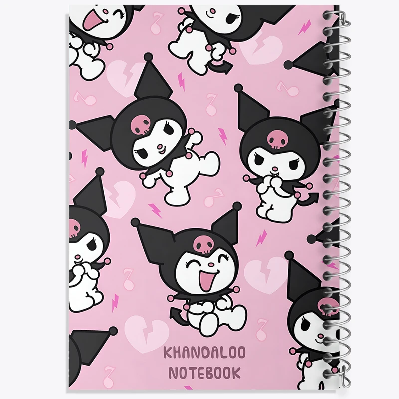 دفتر نقاشی 50 برگ خندالو طرح کرومی (Kuromi) کد N9030