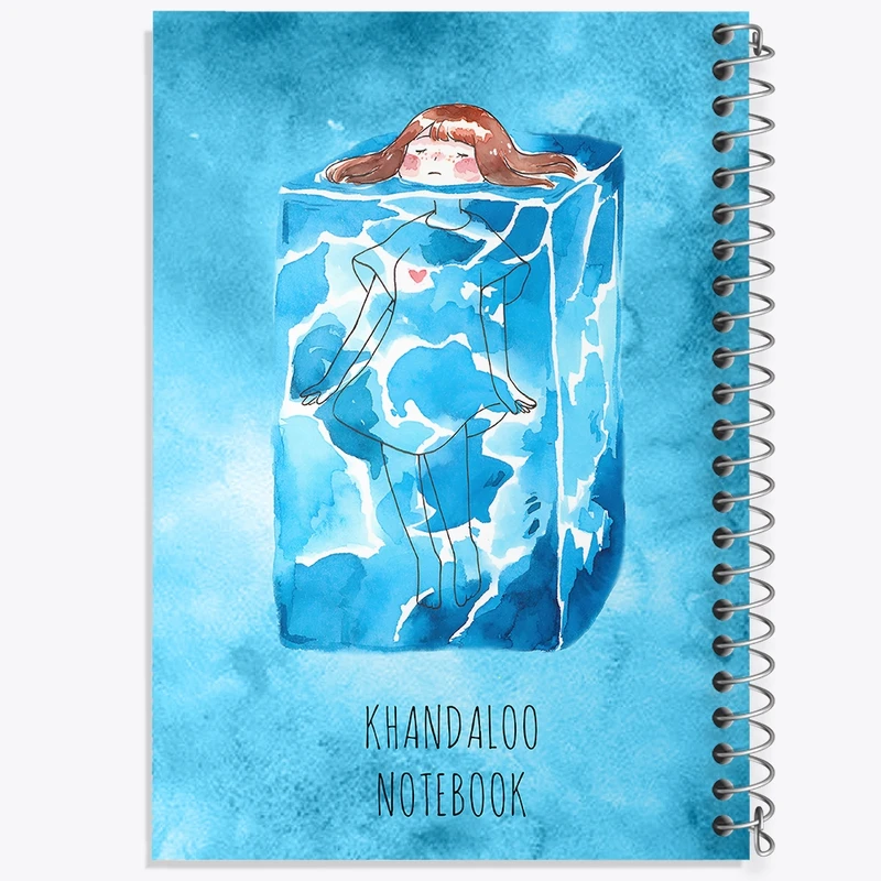 دفتر لیست خرید 50 برگ خندالو طرح دخترانه فانتزی کد N8823