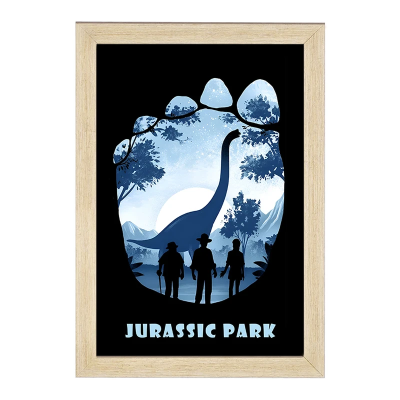 تابلو خندالو طرح ژوراسیک (Jurassic Park) کد F13776