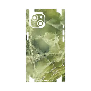 MAHOOT Green_Crystal_Marble-FullSkin Cover Sticker for Apple iPhone 14
