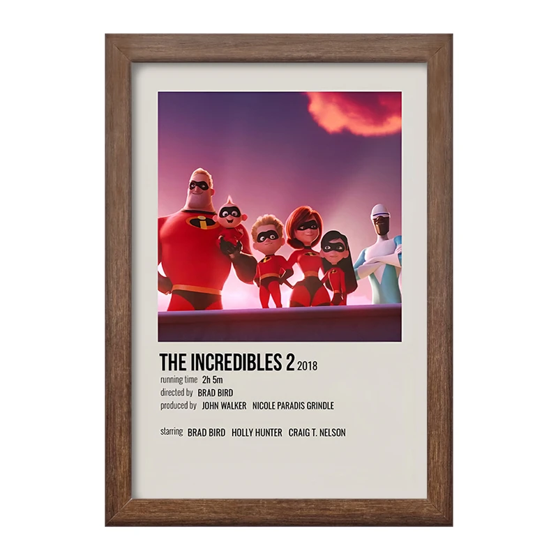 تابلو خندالو طرح شگفت انگیزان (The Incredibles) کد F14212