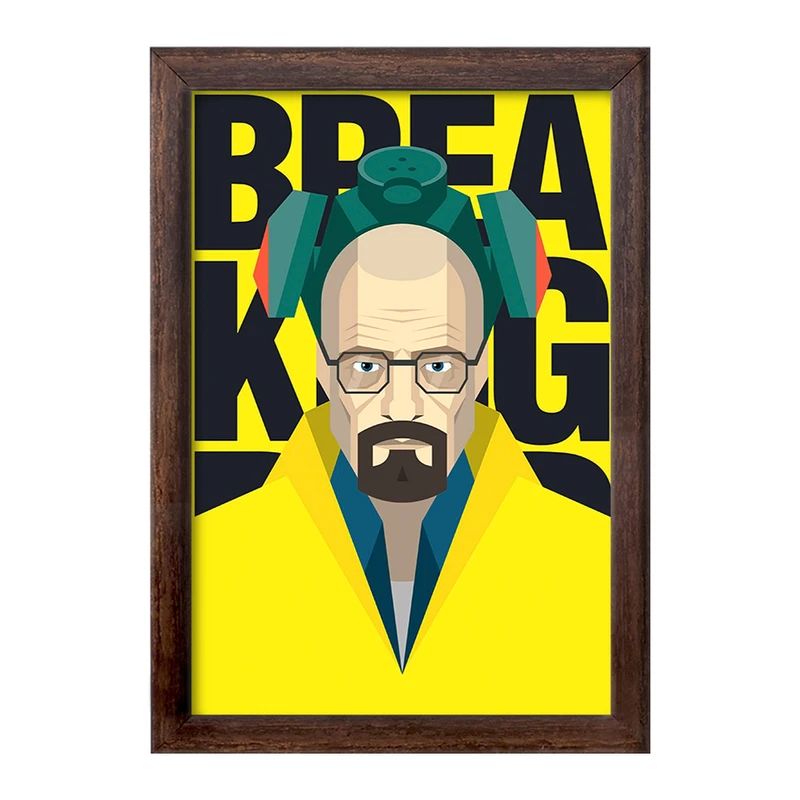 تابلو خندالو طرح والتر وایت سریال بریکینگ بد Breaking Bad  کد 13288