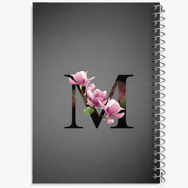 دفتر مشق 50 برگ خندالو طرح حرف M کد F4327