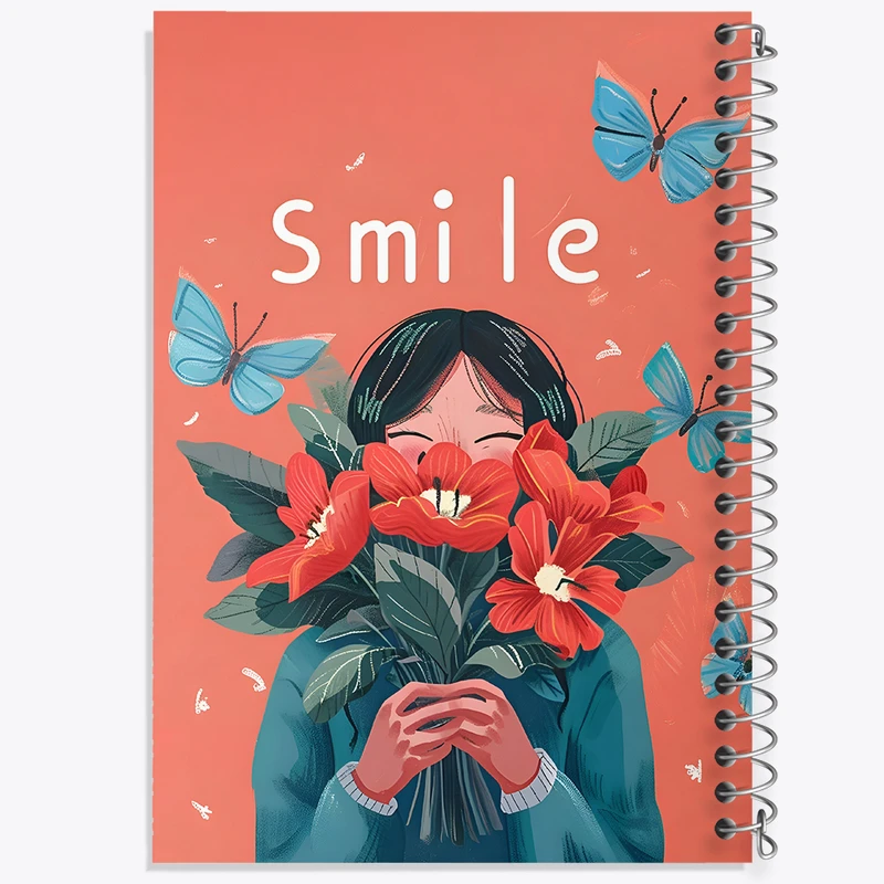 دفتر مشق 100 برگ خندالو طرح Smile کد F10562