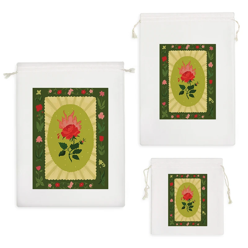 نظم دهنده خندالو مدل گل سرخ آتشین کد 9314 مجموعه 3 عددی