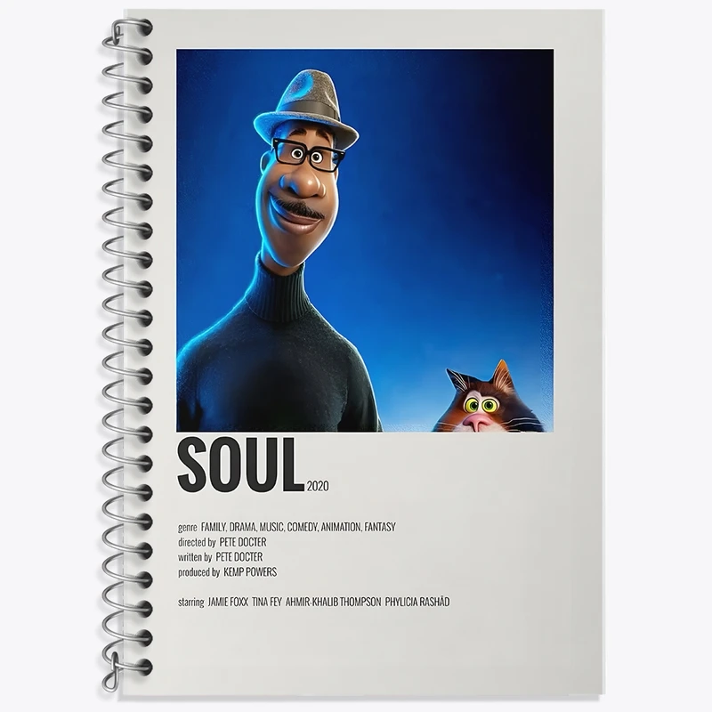 دفتر لغت 50 برگ خندالو طرح روح (Soul) کد F13244