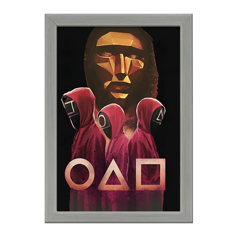 تابلو خندالو طرح بازی مرکب (Squid Game) کد F10136