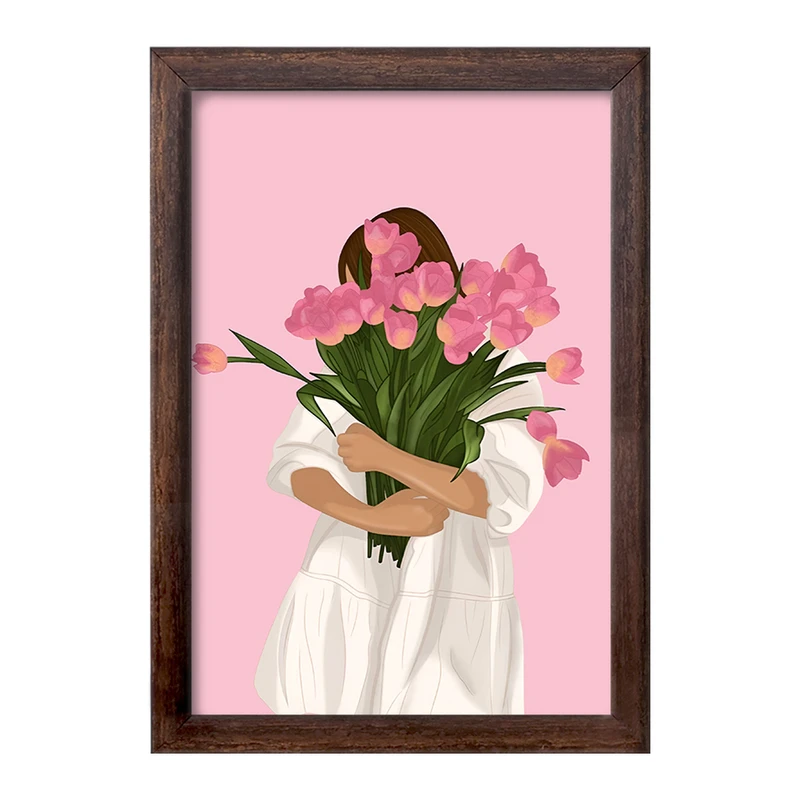 تابلو خندالو طرح دخترانه فانتزی کد F10901