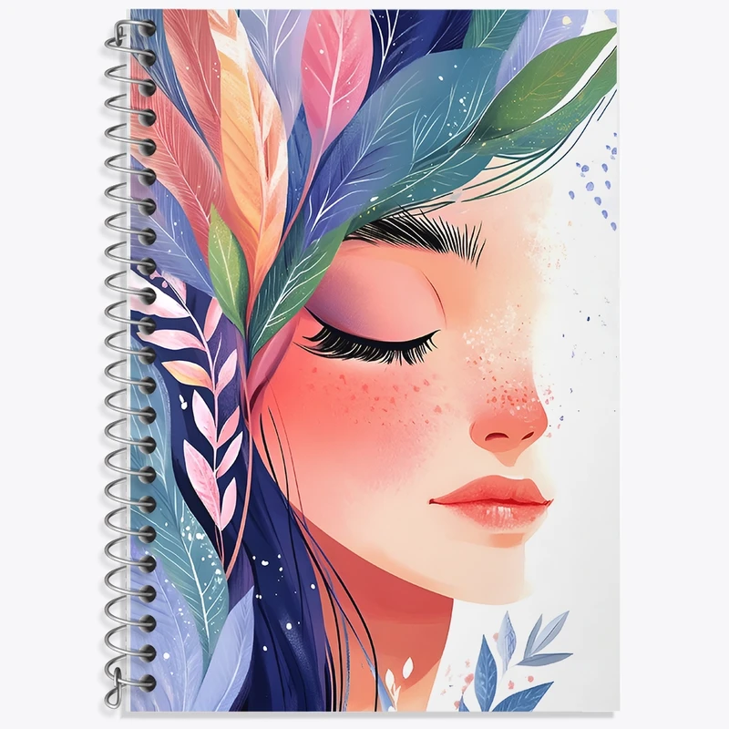 دفتر لغت 50 برگ خندالو طرح دخترانه کد F11685