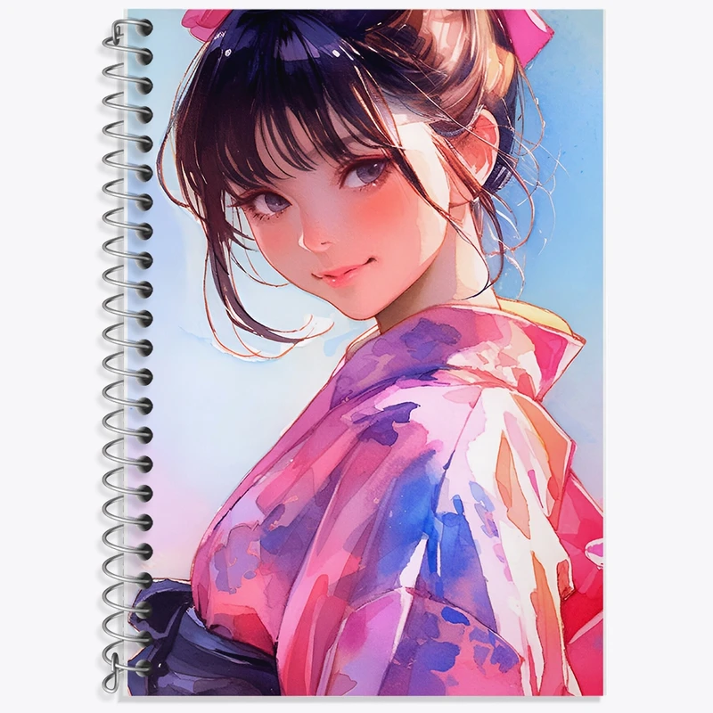 دفتر لغت 50 برگ خندالو طرح دخترانه کد F9207