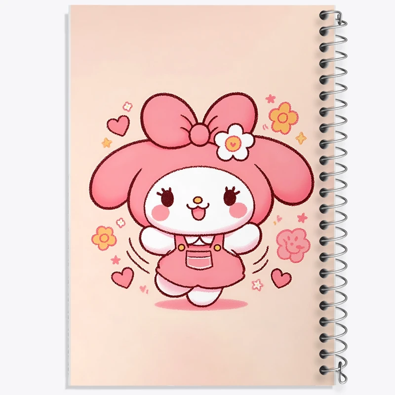 دفتر طراحی 50 برگ خندالو طرح ملودی (Melody) کد N5249