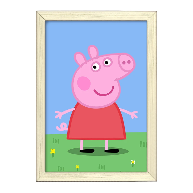 تابلو خندالو طرح پپا انیمیشن پپا پیگ Peppa pig  کد 22067