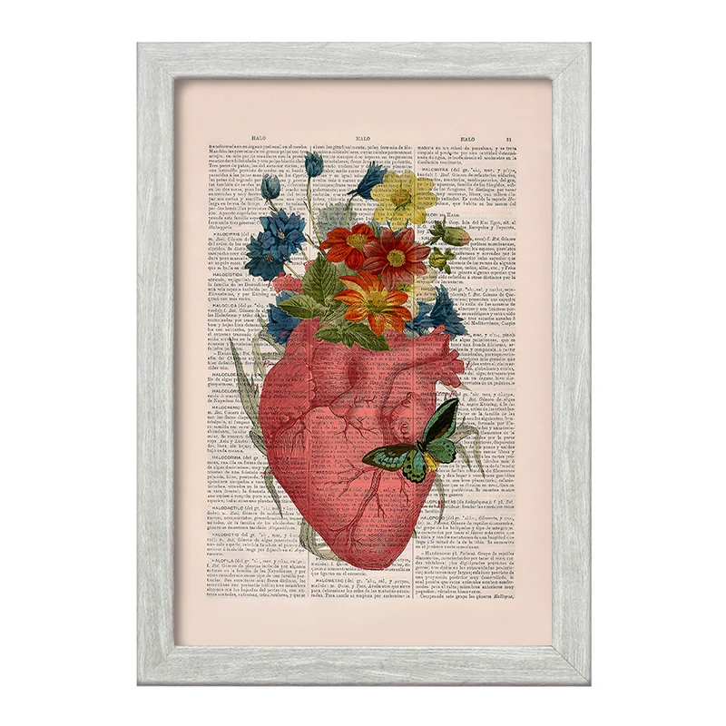 تابلو خندالو طرح قلب (Heart) کد F14043