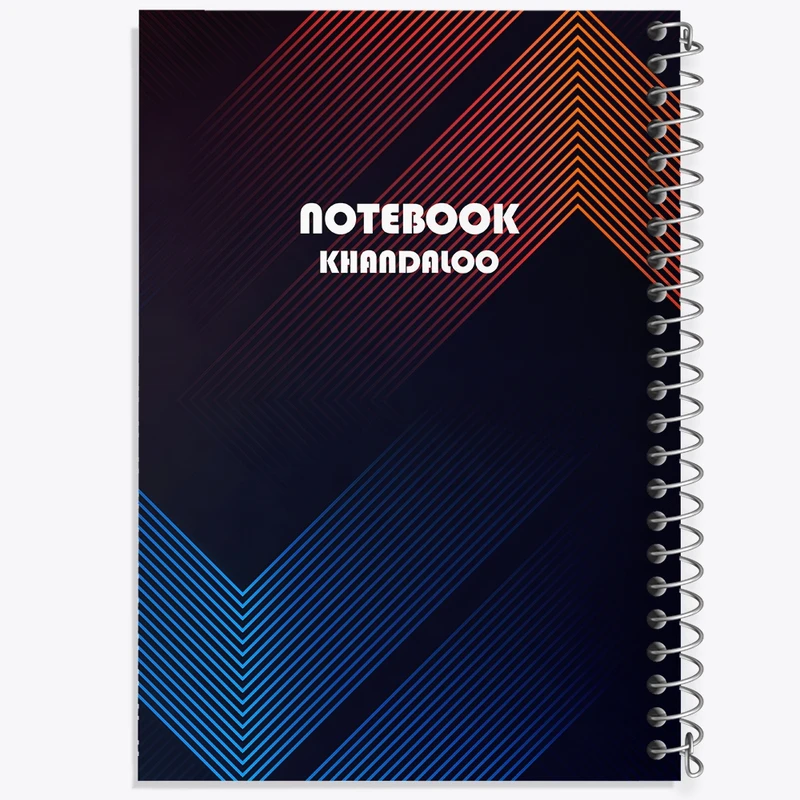 دفتر طراحی 50 برگ خندالو طرح مدرن کد N7568