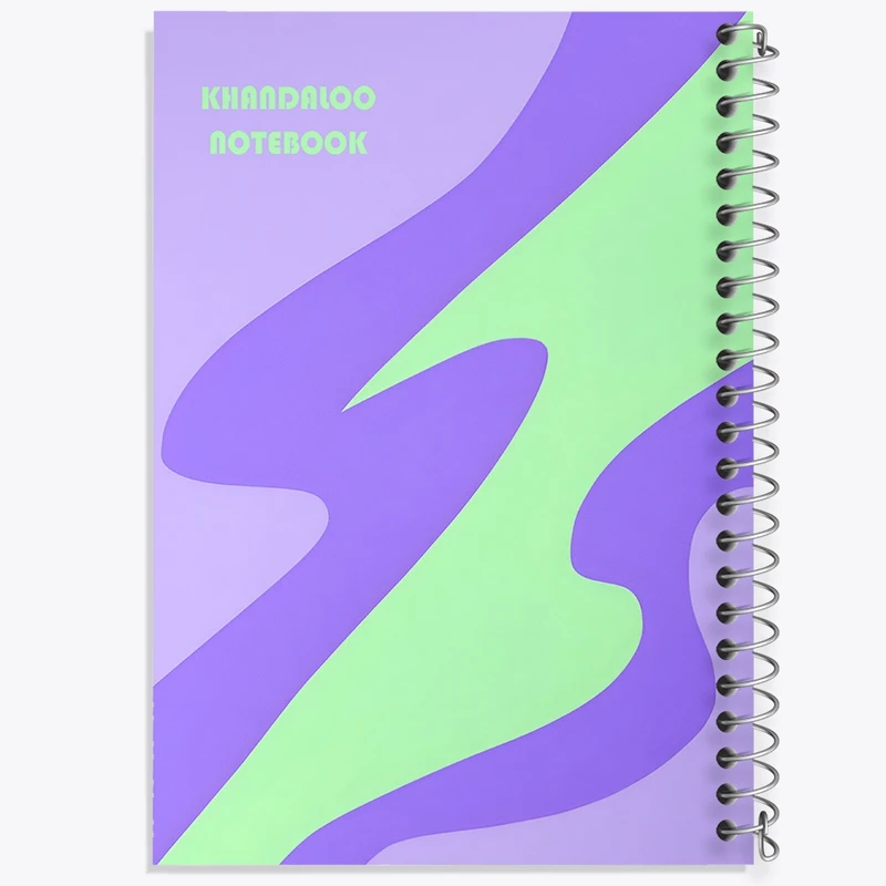 دفتر ژورنال نویسی 50 برگ خندالو مدل نقطه ای طرح مدرن  کد N8633