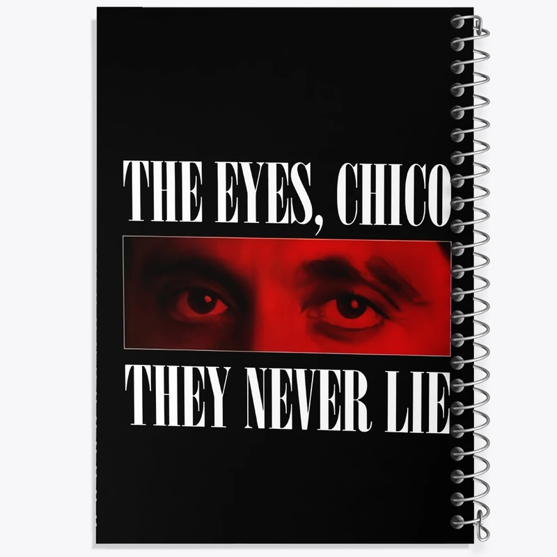 دفتر طراحی 50 برگ خندالو طرح صورت زخمی (scarface) کد F13532