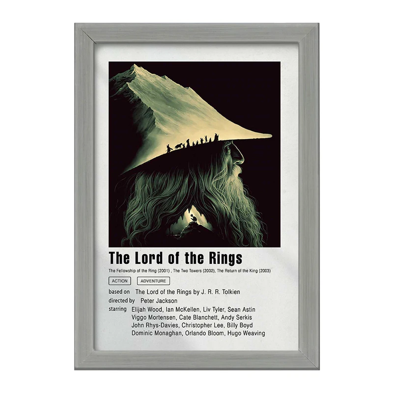 تابلو خندالو طرح ارباب حلقه ها (Lord Of The Rings) کد F11942