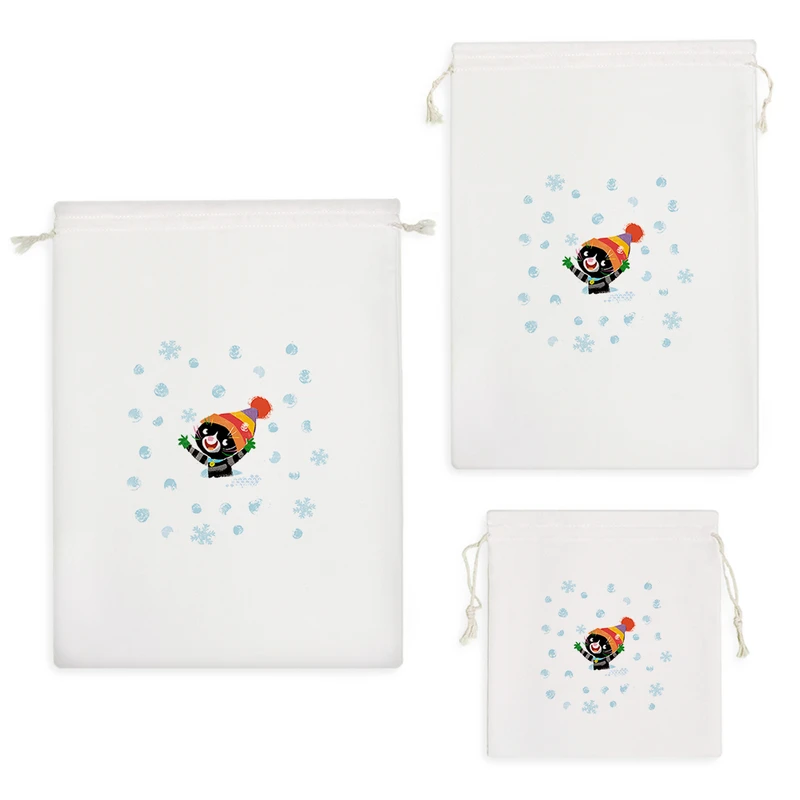 نظم دهنده خندالو مدل گربه و برف کد H1255 مجموعه 3 عددی