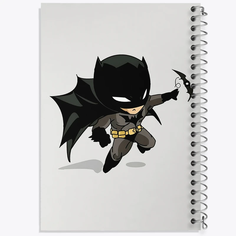 دفتر شطرنجی 50 برگ خندالو طرح بتمن (Batman) کد F3969