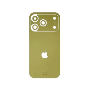 MAHOOT Matte-Gold Cover Sticker for Apple iPhone 17 Pro