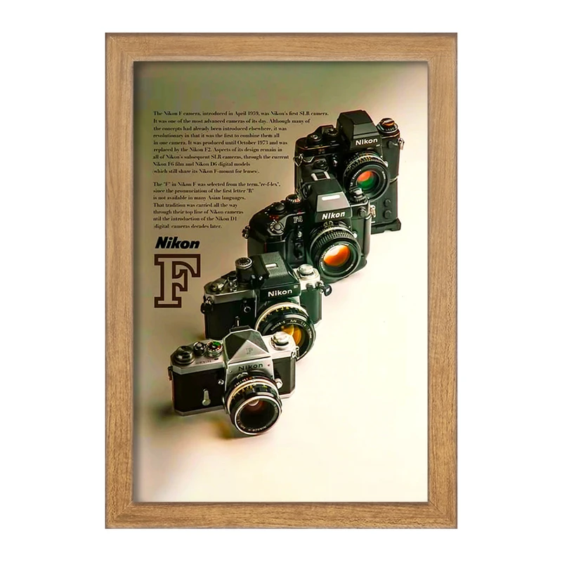 تابلو خندالو طرح دوربین عکاسی نیکون (Nikon) کد F14142