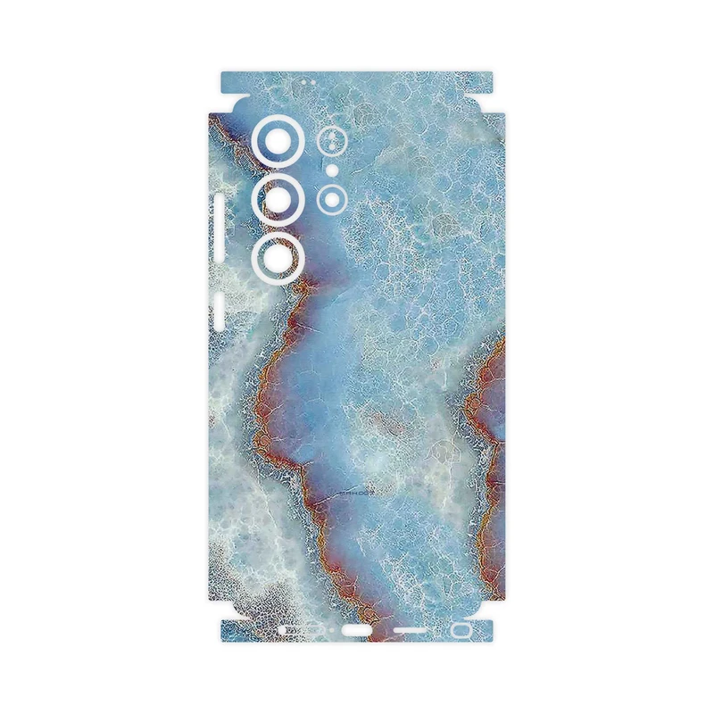 برچسب پوششی ماهوت مدل Blue_Ocean_Marble-FullSkin مناسب برای گوشی موبایل سامسونگ Galaxy S25 Ultra