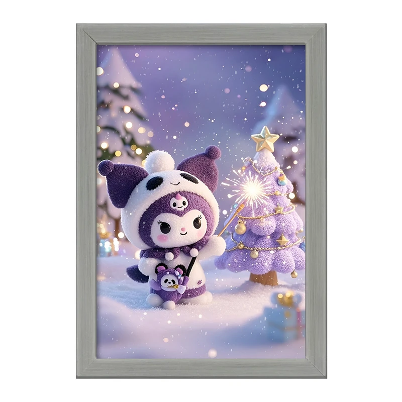 تابلو خندالو طرح کرومی (Kuromi) کد F10293