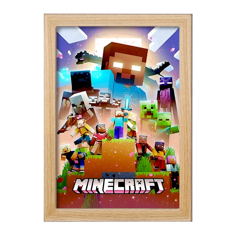 تابلو خندالو طرح ماینکرافت (Minecraft) کد F14388