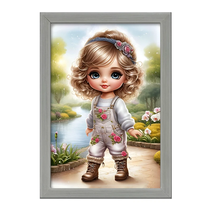 تابلو خندالو طرح دخترانه کیوت کد F6755