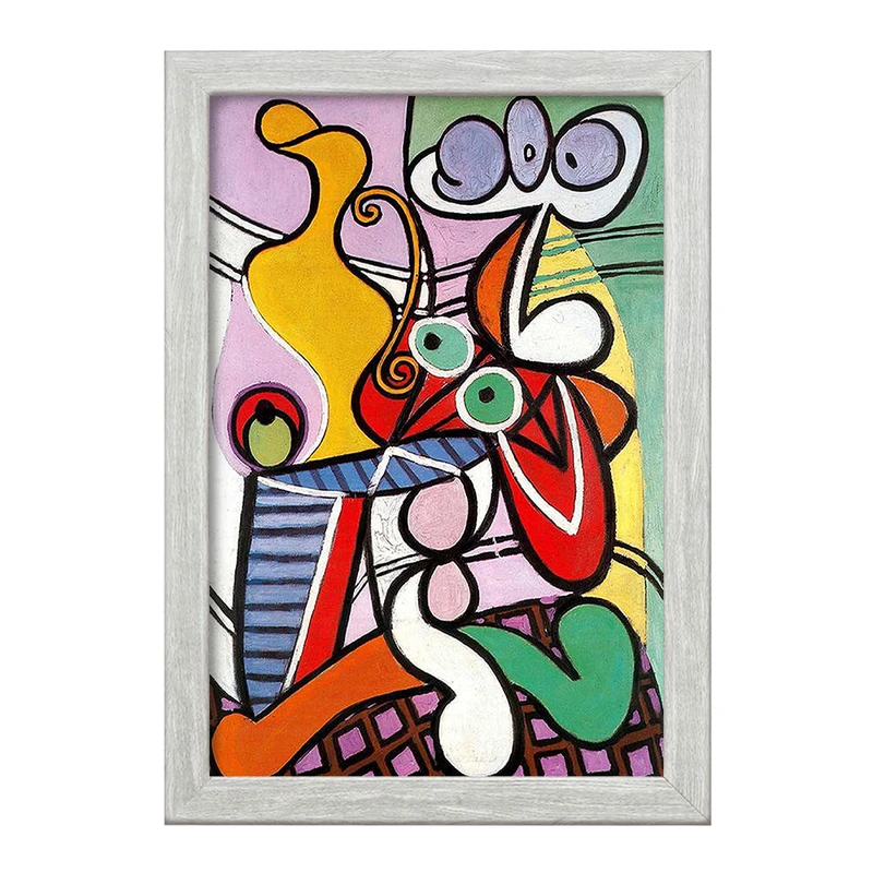 تابلو خندالو طرح طبیعت بی جان پابلو پیکاسو کد 36845