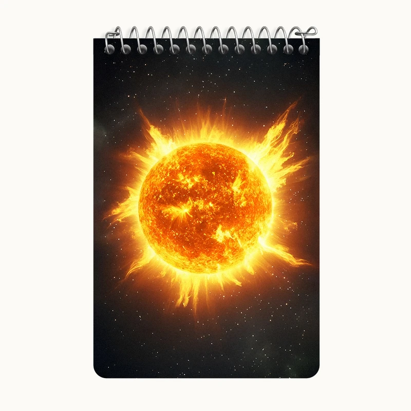 دفتر یادداشت 50 برگ خندالو طرح کسوف کد F12101